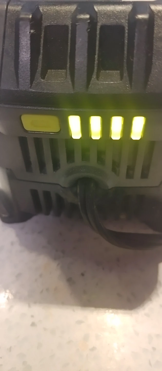 Ryobi charger and battery 18v 1.5am - photo 2