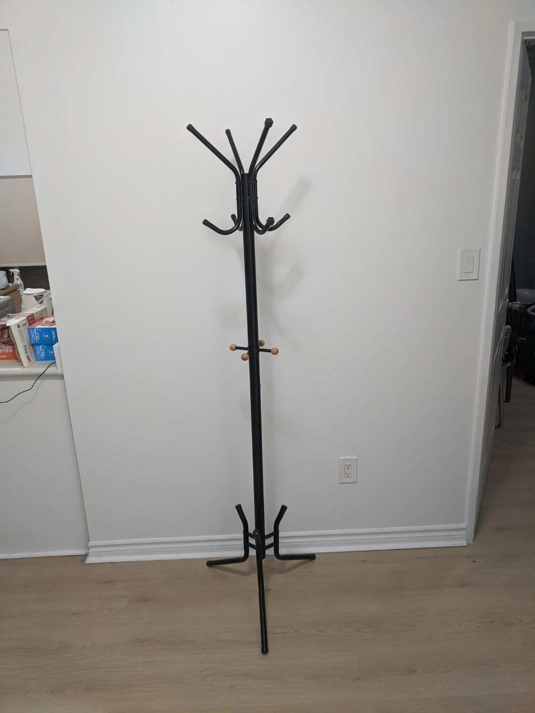 Black Coat Rack
