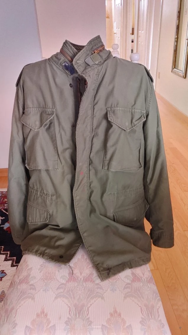 Military Camo Jacket, Pants, Vest, Boots, and Canteen - photo 5