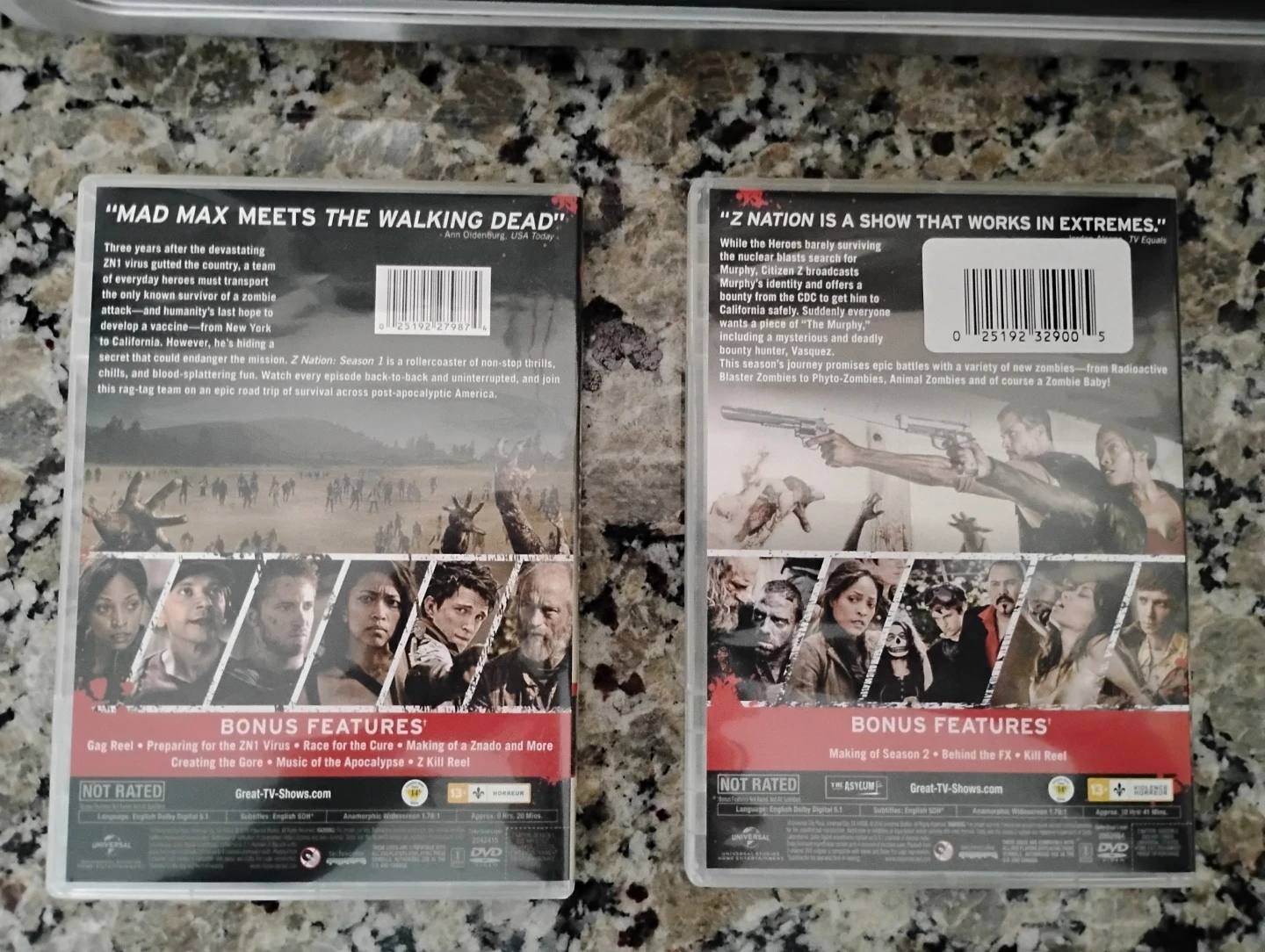 Z Nation Season 1 & 2 DVD Set - photo 2