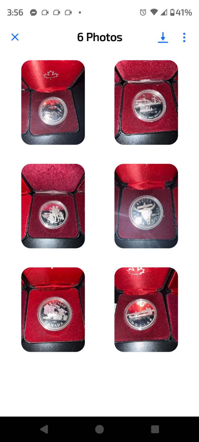 Canada Dollar Coins Collection