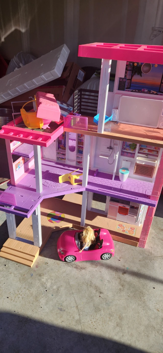Barbie Dreamhouse Playset with Car