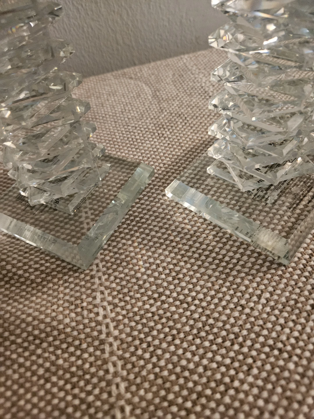 HEAVY crystal. Pilar candlestick Holders - Pair - photo 3