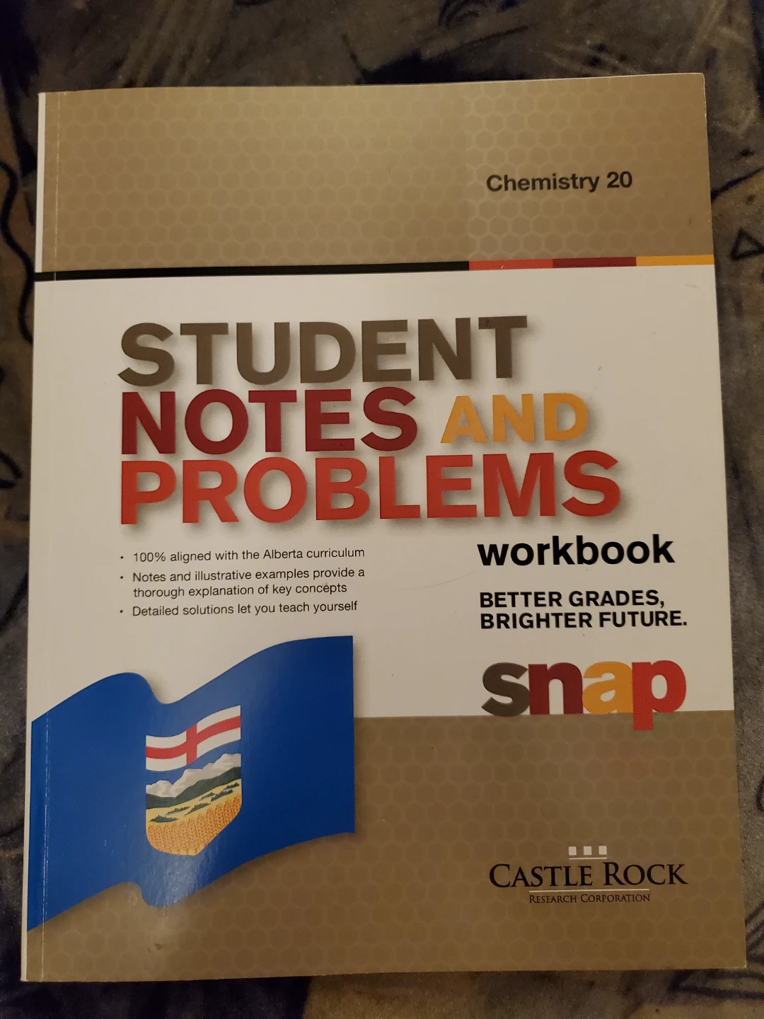 Snap Student Notes and Problems Workbook Chemistry 20