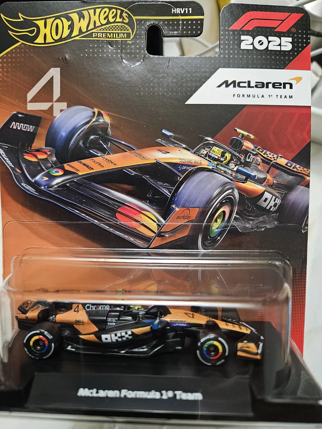 Hot Wheels McLaren Formula 1 Team Car 2025 - photo 4