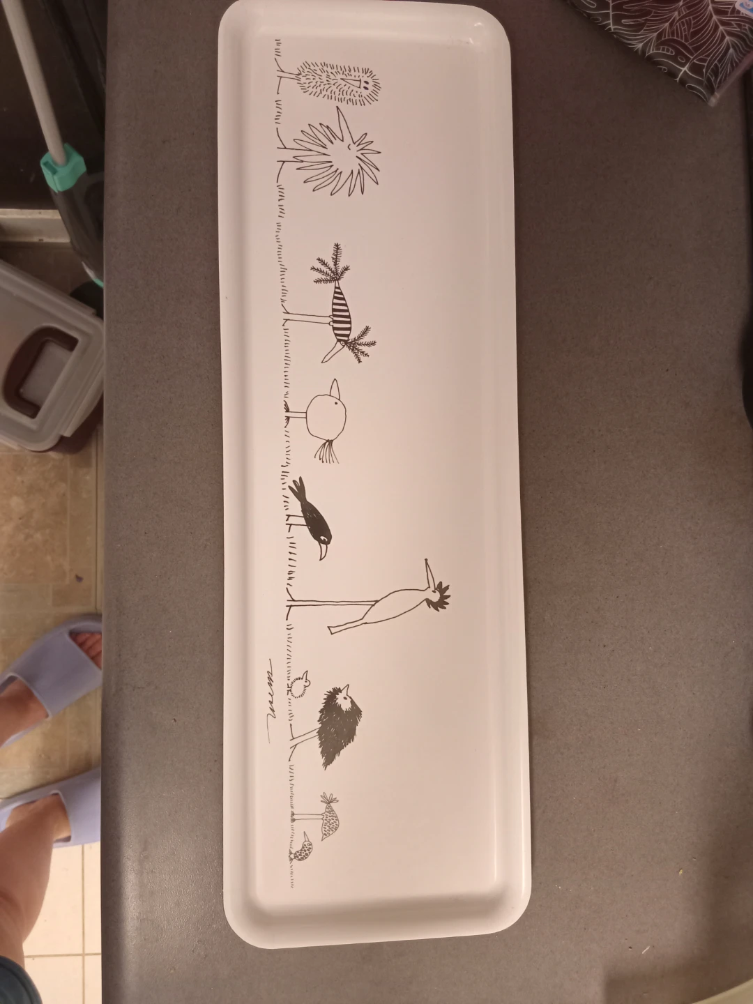 IKEA Tray with Woodland Animals Design