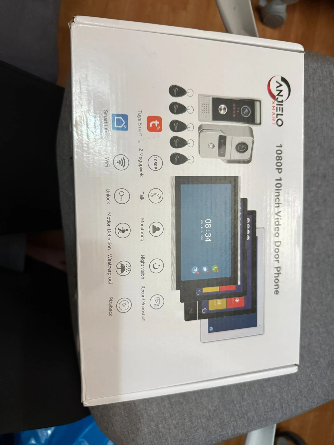 ANJIELO SMART 1080p 10-inch Video Door Phone System - photo 4