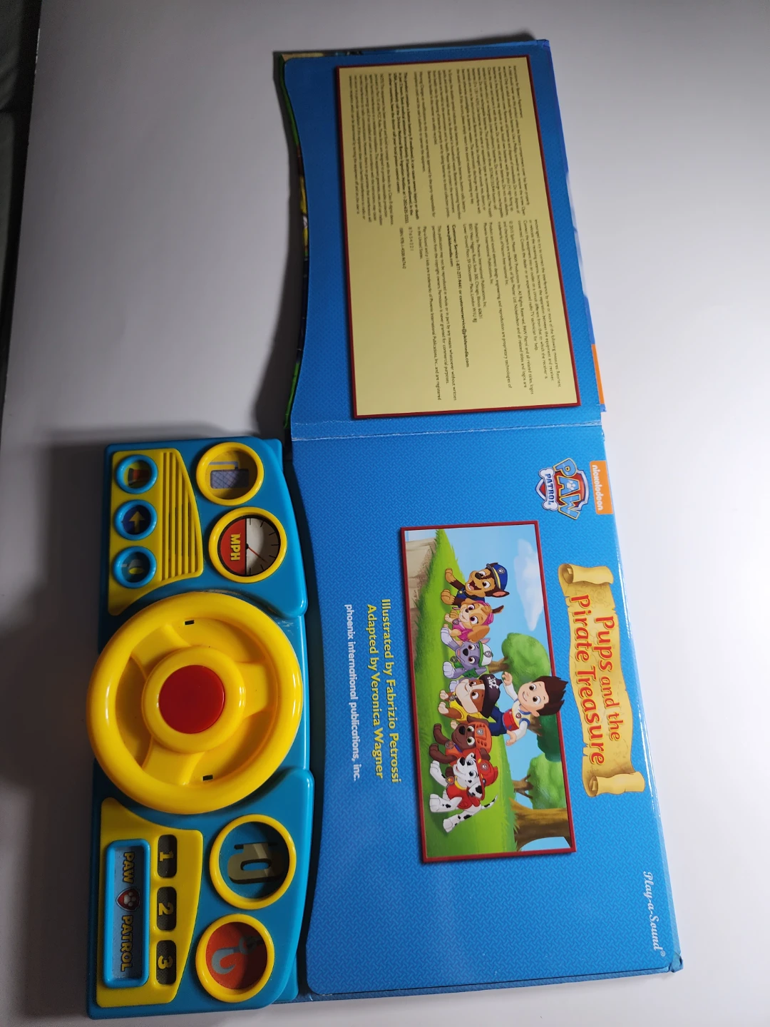 Nickelodeon Paw Patrol Pups and the Pirate Treasure Sound Book - photo 2