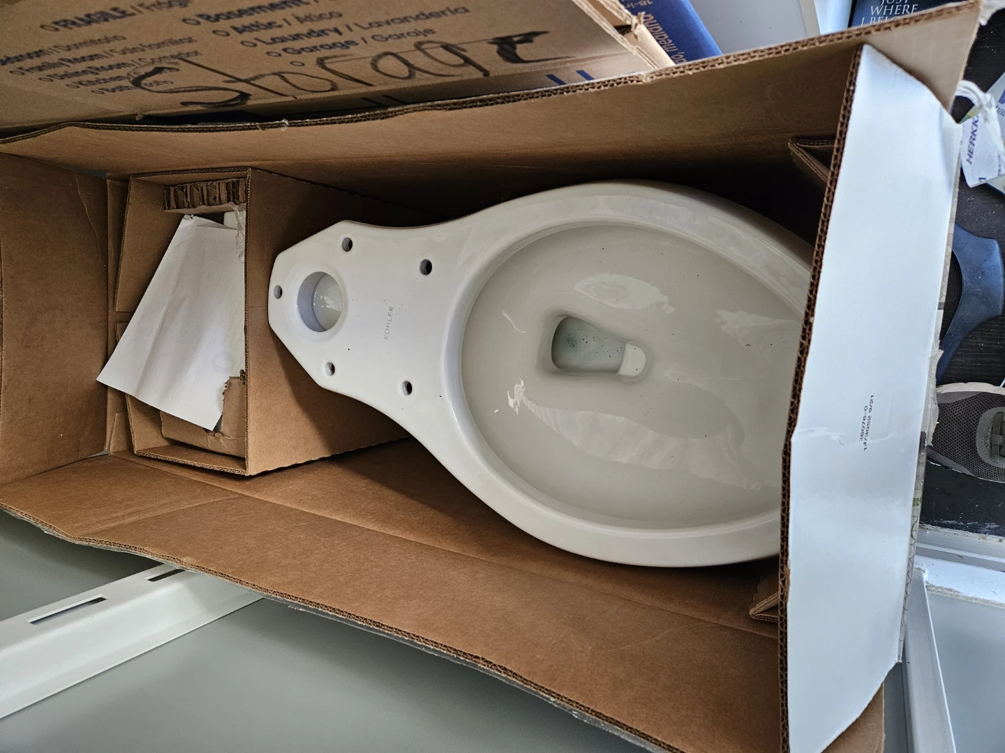 Kohler White Intrepid Toilet Complete Kit - 26076-0 - photo 2