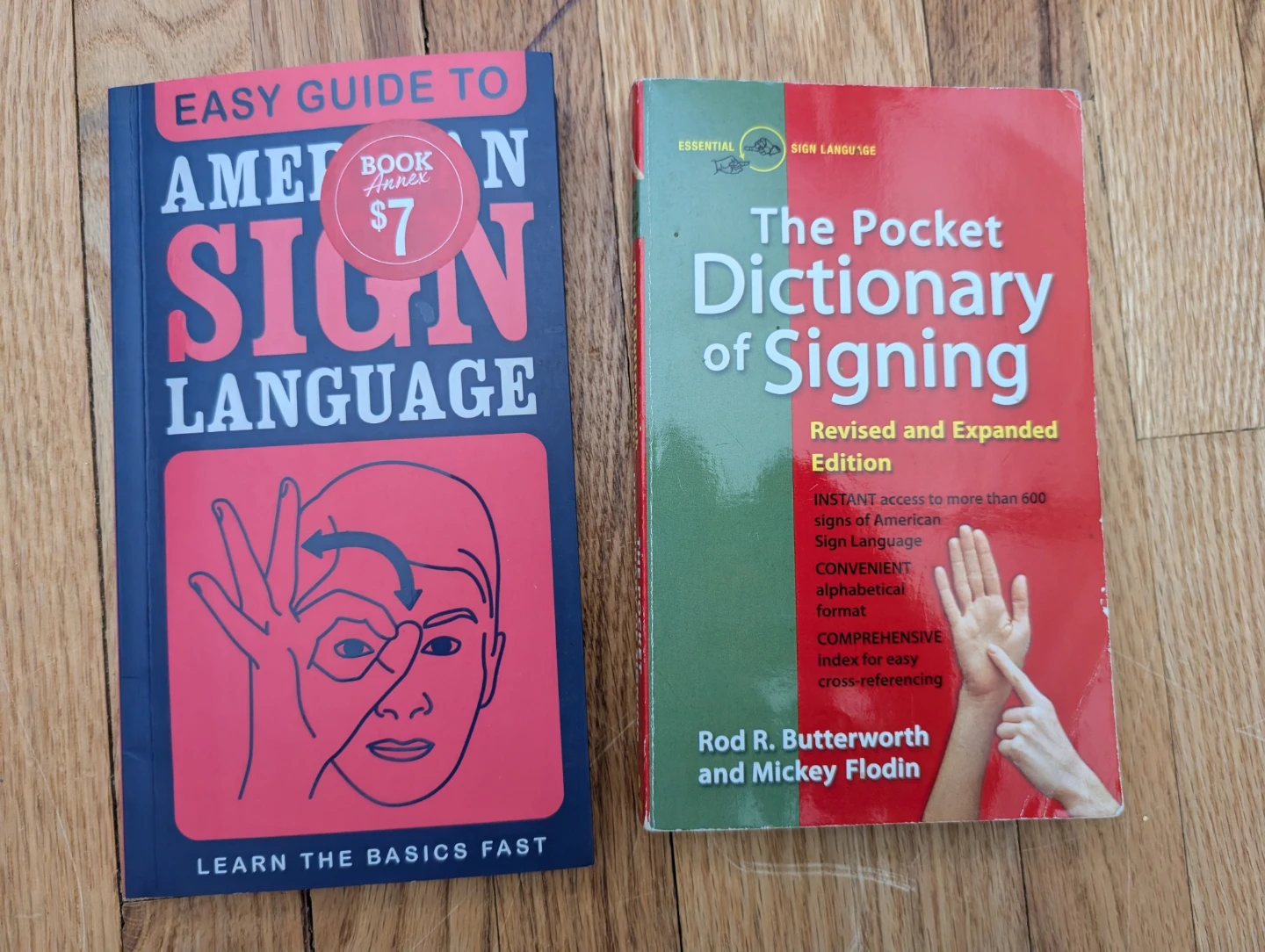 Assorted Books on Sign Language and Hearing Impairment
