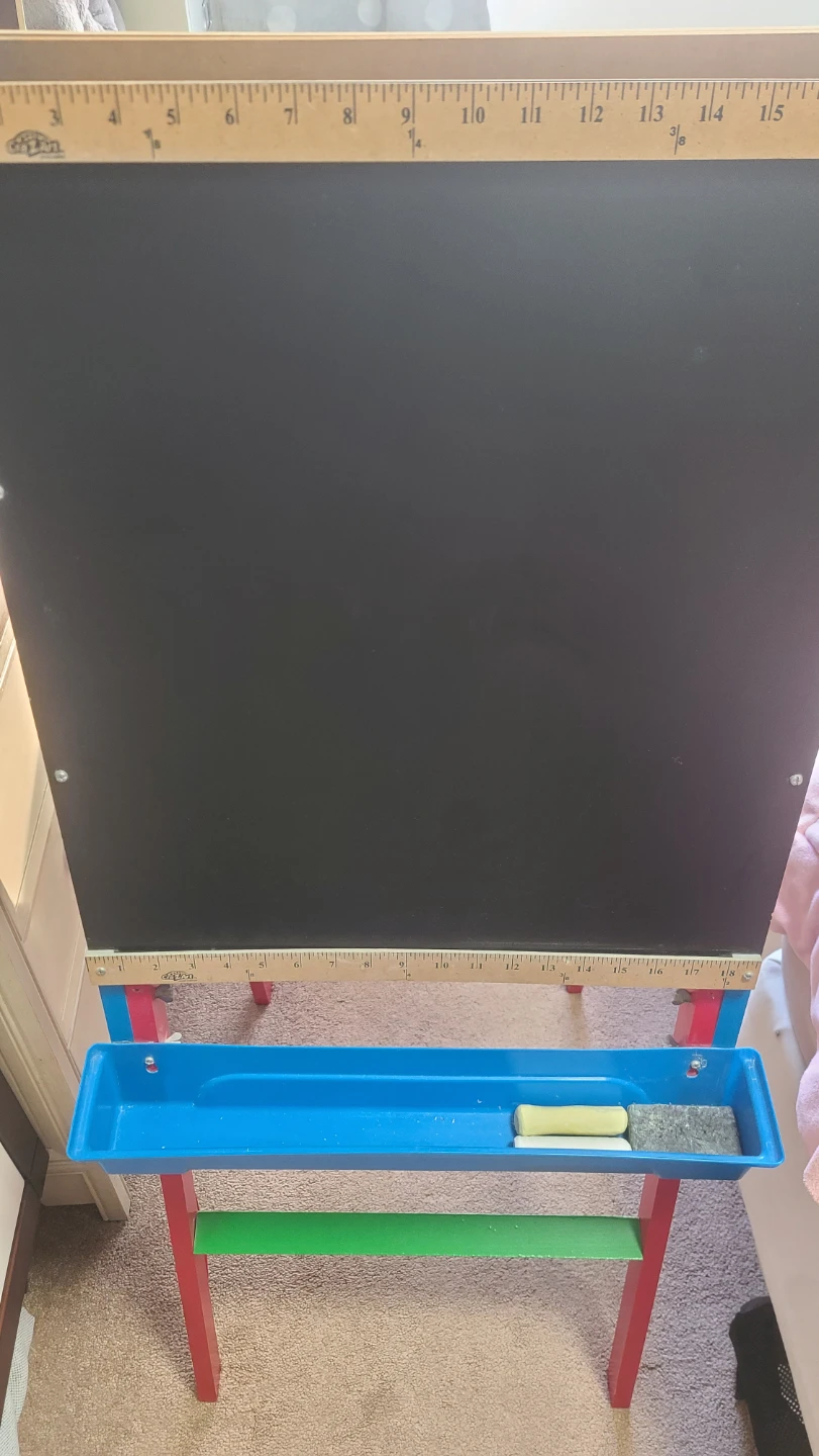 CRA-Z-ART Double-Sided Easel with Chalk and Whiteboard - photo 2