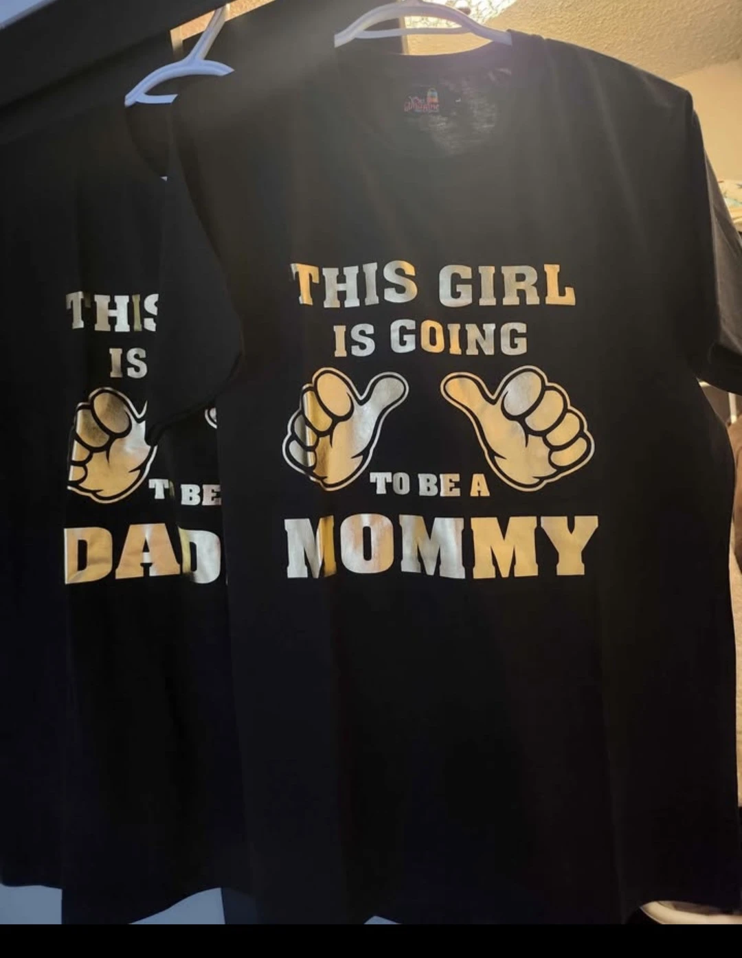 Matching "Mommy to Be" and "Daddy to Be" T-shirts - photo 2