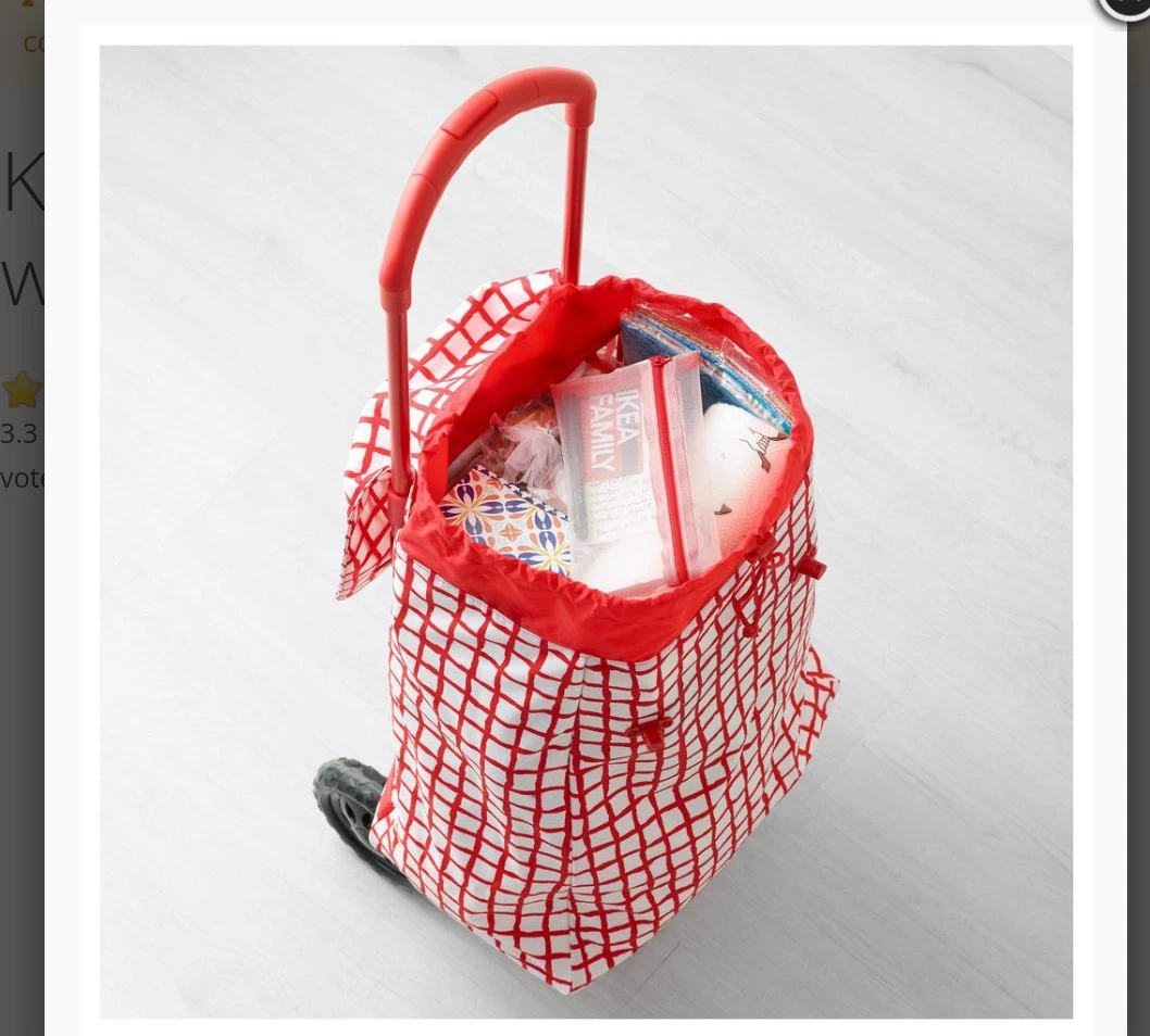 IKEA Shopping Cart Trolley Bag - photo 4