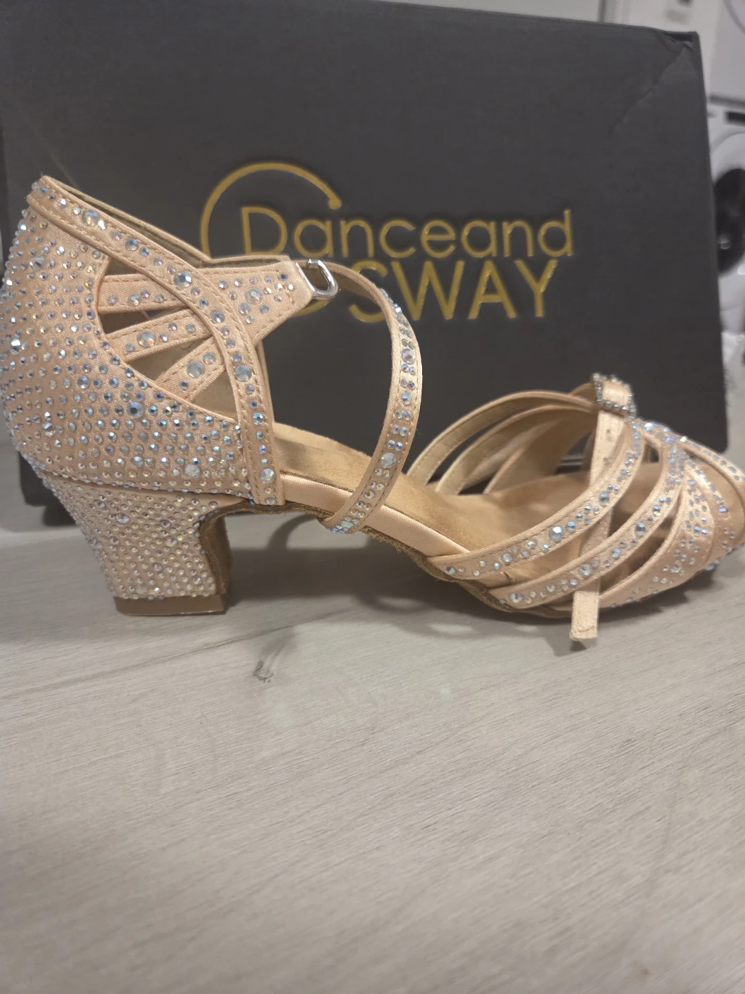 Dance and Sway Women's Ballroom Dance Shoes Size US 7-7.5 - photo 4