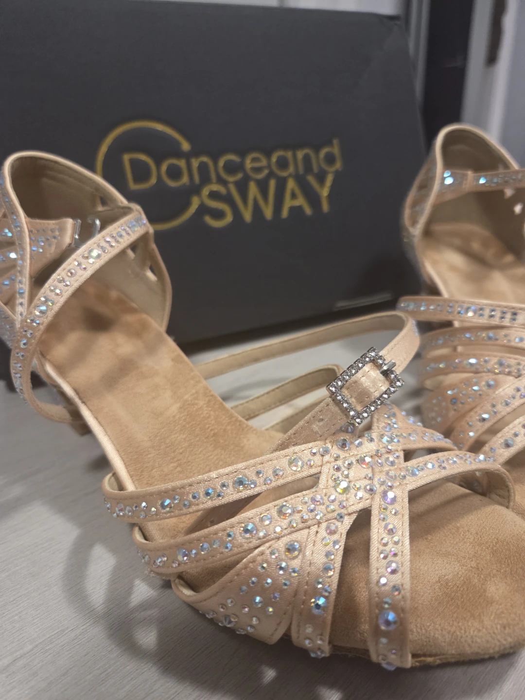 Dance and Sway Women's Ballroom Dance Shoes Size US 7-7.5 - photo 5