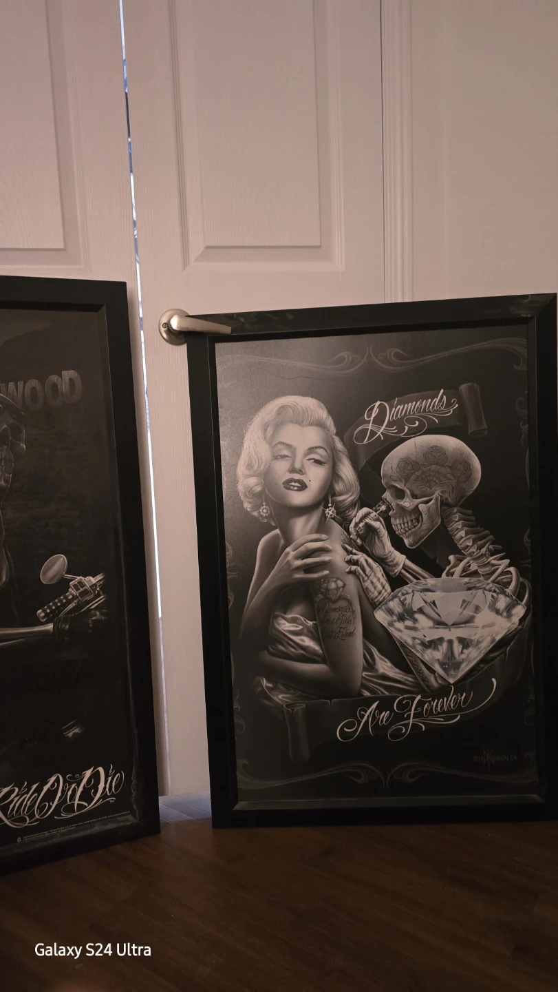Ride or Die Marilyn Monroe Art Print for set of two - photo 5