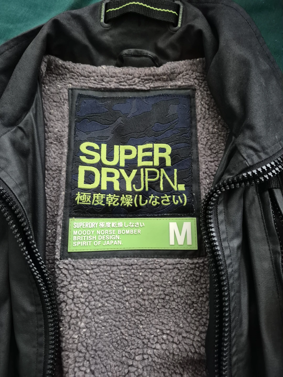 Superdry Moody Norse Bomber Jacket Size M - photo 2