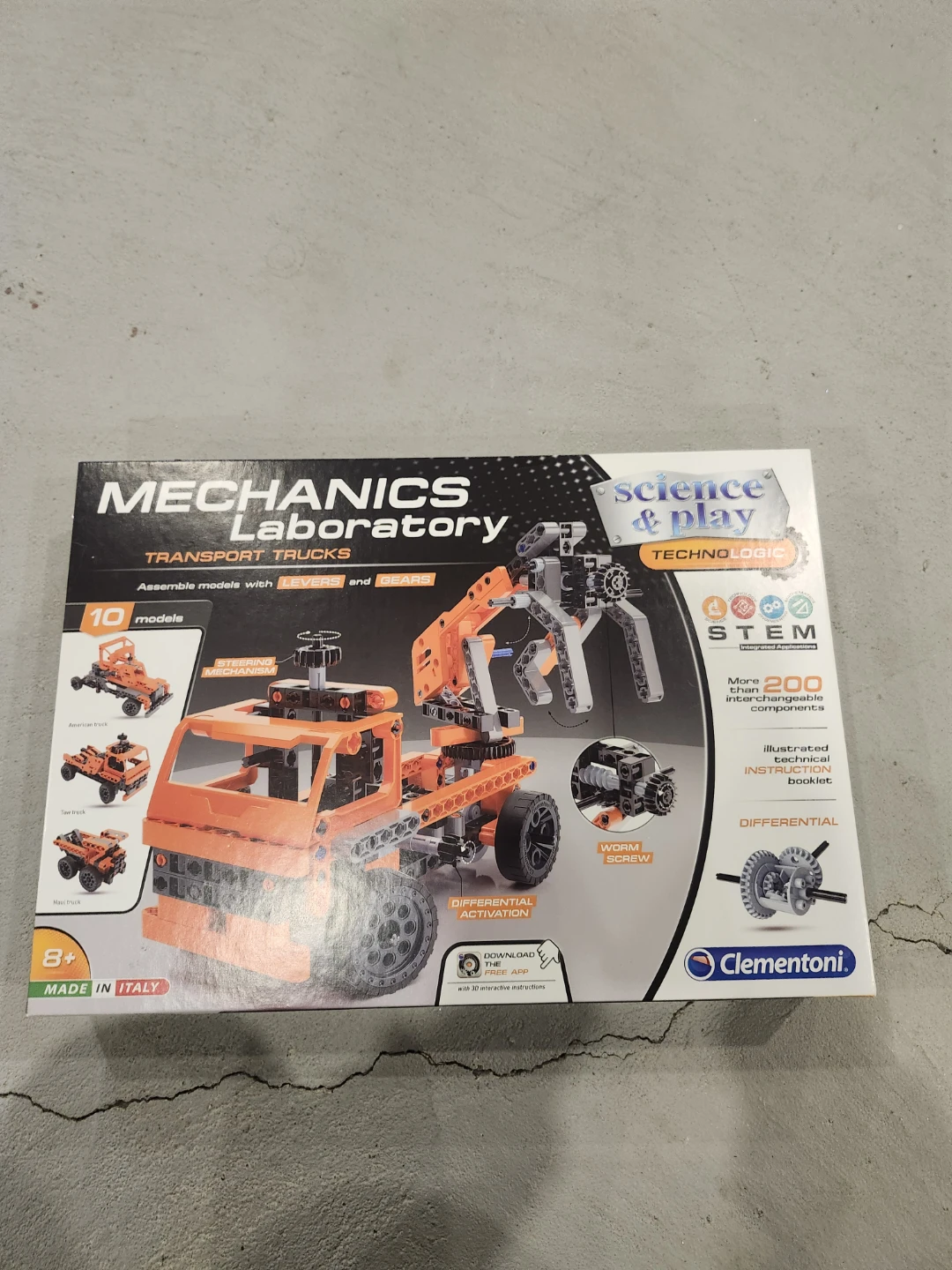 Clementoni Mechanics Laboratory Transport Trucks STEM Kit - photo 2