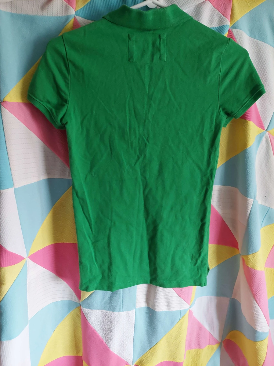 Green Aeropostale polo shirt with A87 logo - photo 2