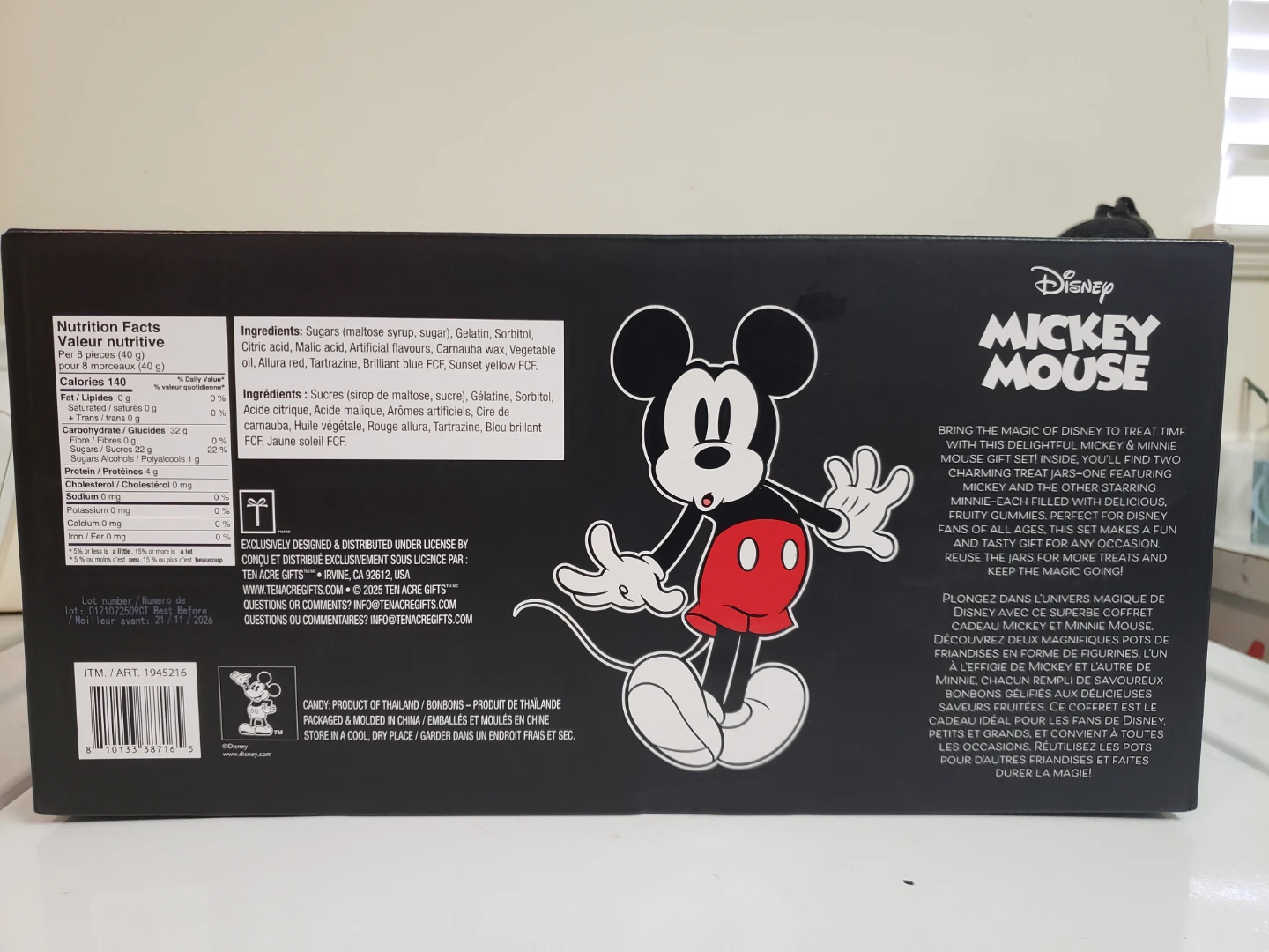 Disney Mickey & Minnie Mouse Figural Treat Jars - photo 2