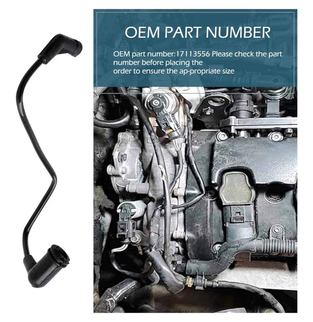 Car Fuel Pressure Regulator Vacuum Hose, OEM#17113556 - photo 3