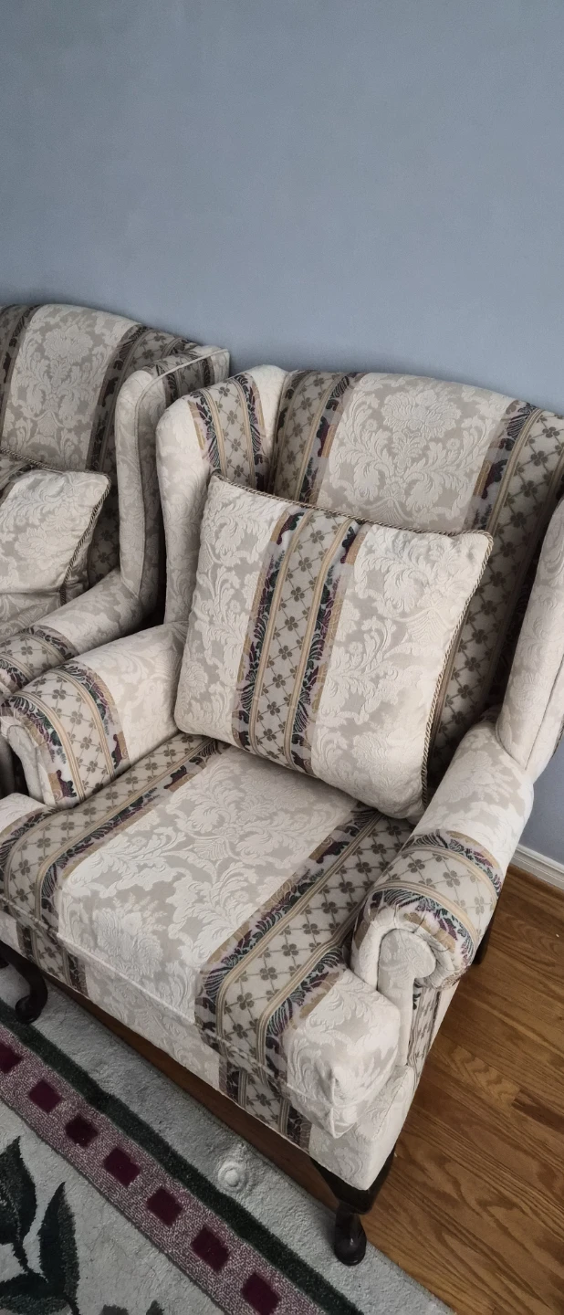 Set of 2 of Armchairs with Pillows - photo 3
