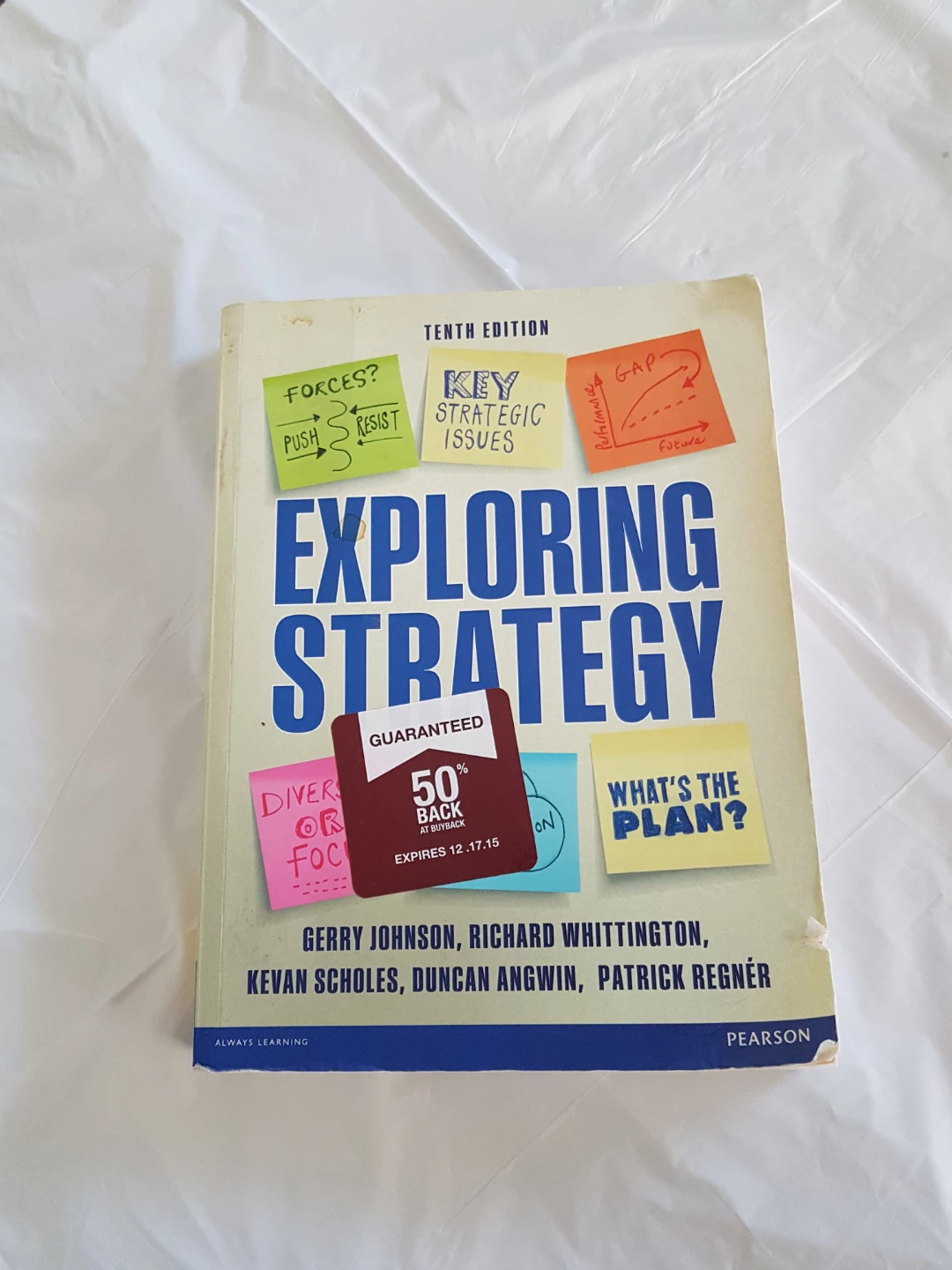 Exploring Strategy Tenth Edition Textbook