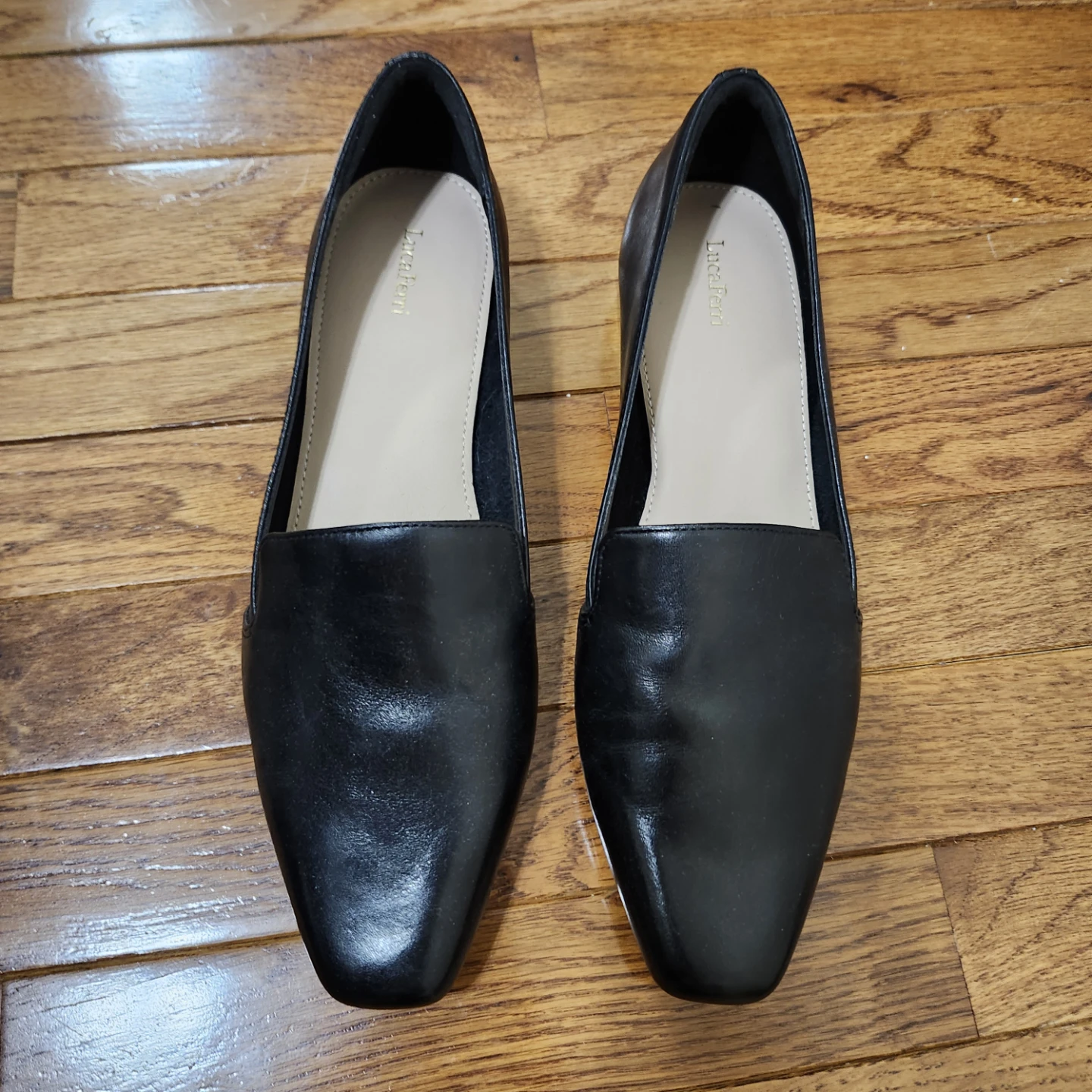 Luca Ferri Black Loafers - Size 10 - photo 2