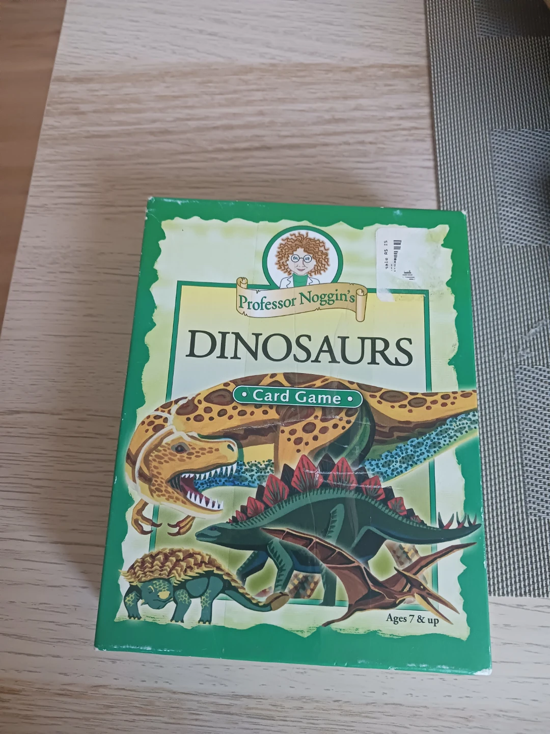 Professor Noggin's Dinosaurs Card Game
