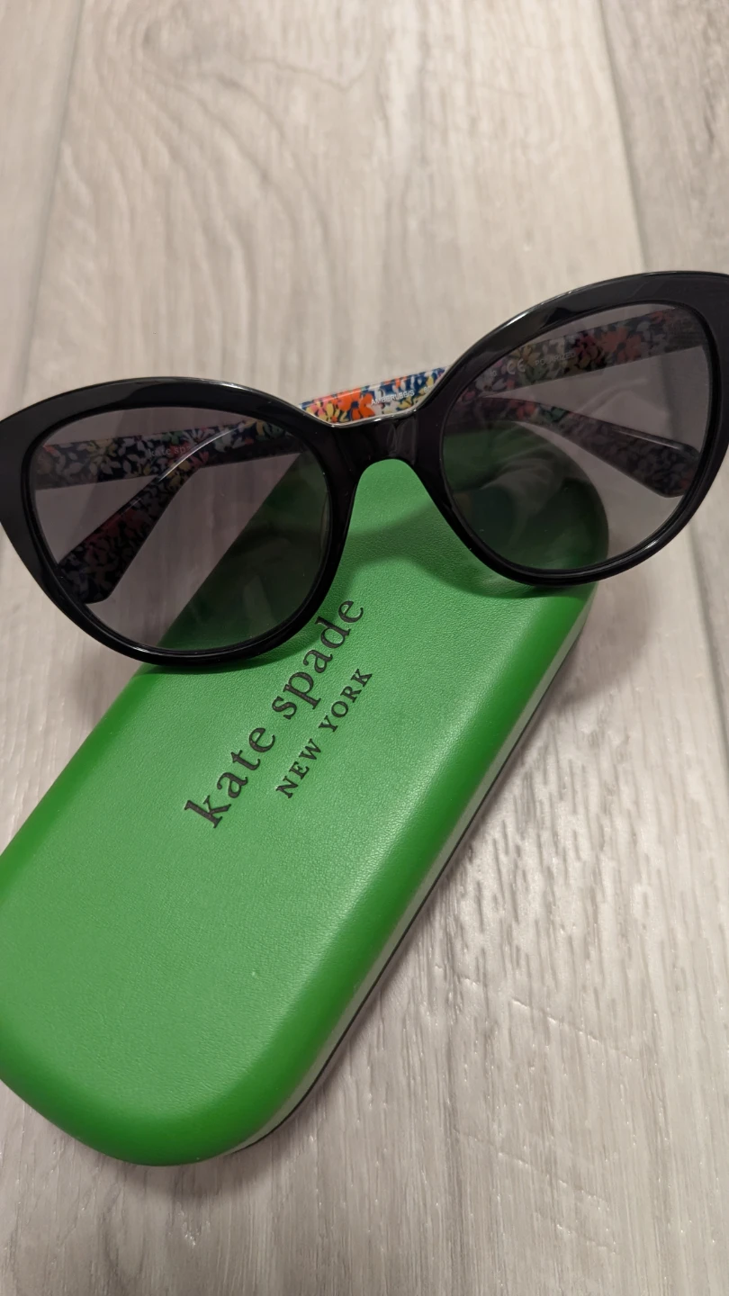 Kate Spade Amberlee/S Black Polarized Sunglasses