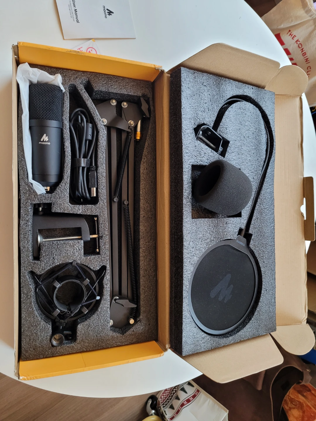 Maono USB Condenser Microphone Set