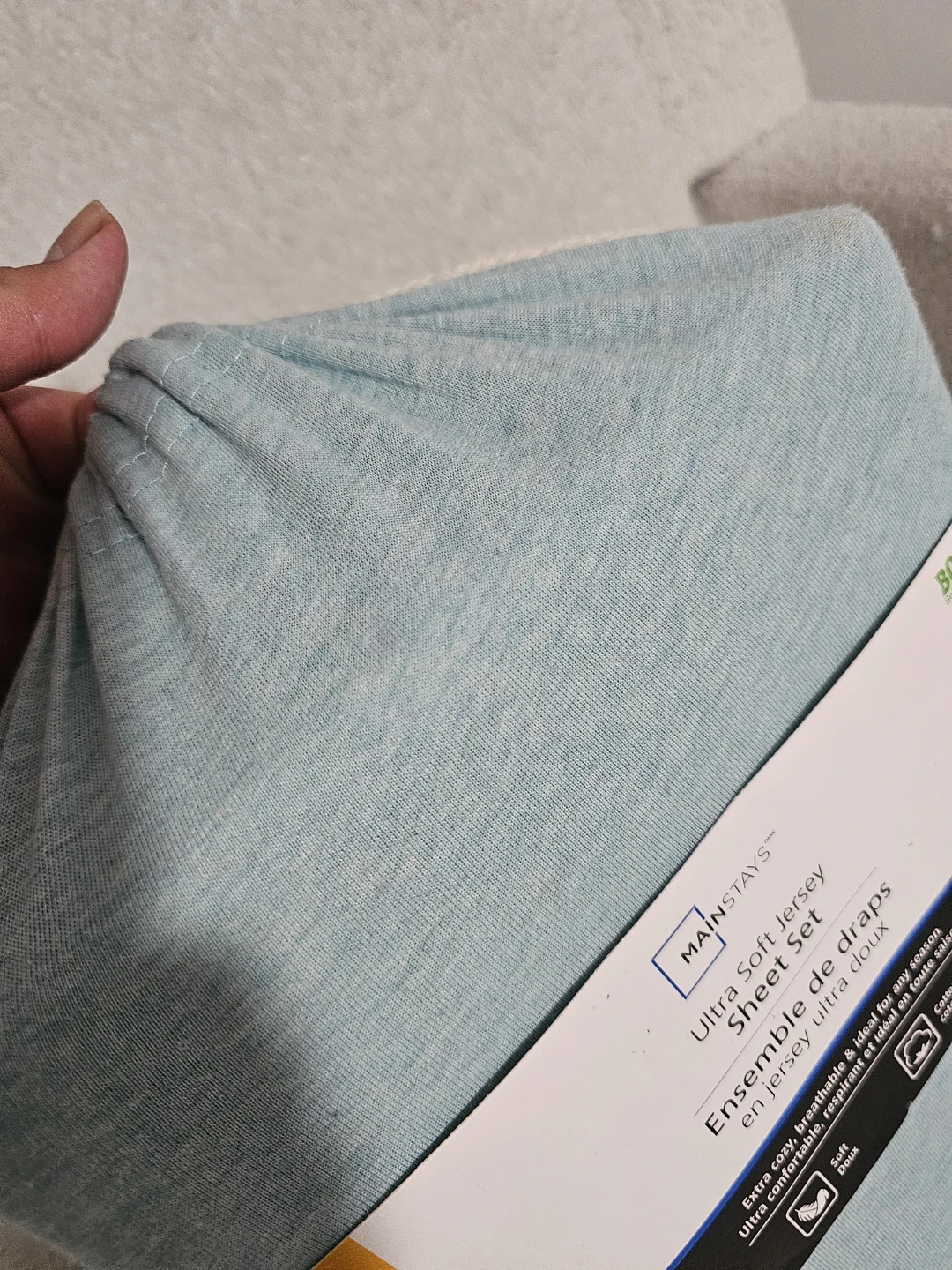 🥕 Mainstays Ultra Soft Jersey Sheet Set - Double/Queen 🥕 - photo 3