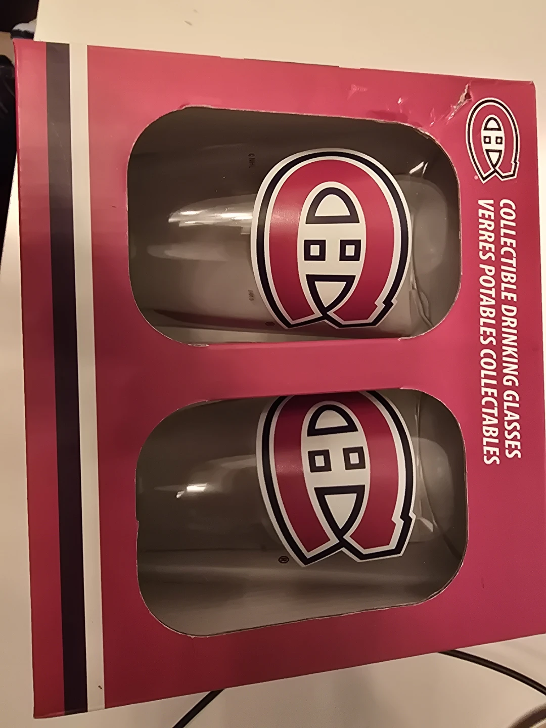 Montreal Canadiens Collectible Drinking Glasses Set
