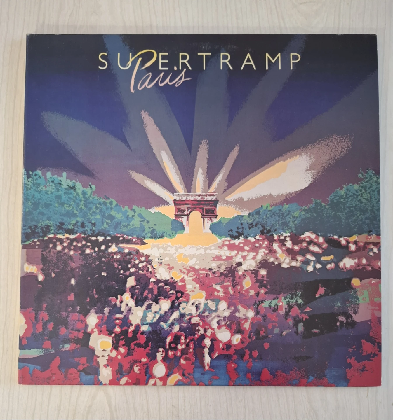 Supertramp Paris Vinyl Record LP