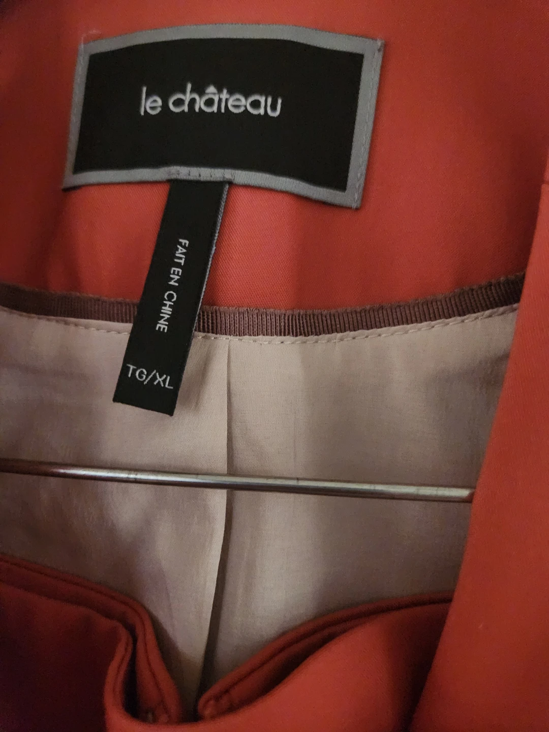Le Château Orange Blazer Jacket TG/XL - photo 3