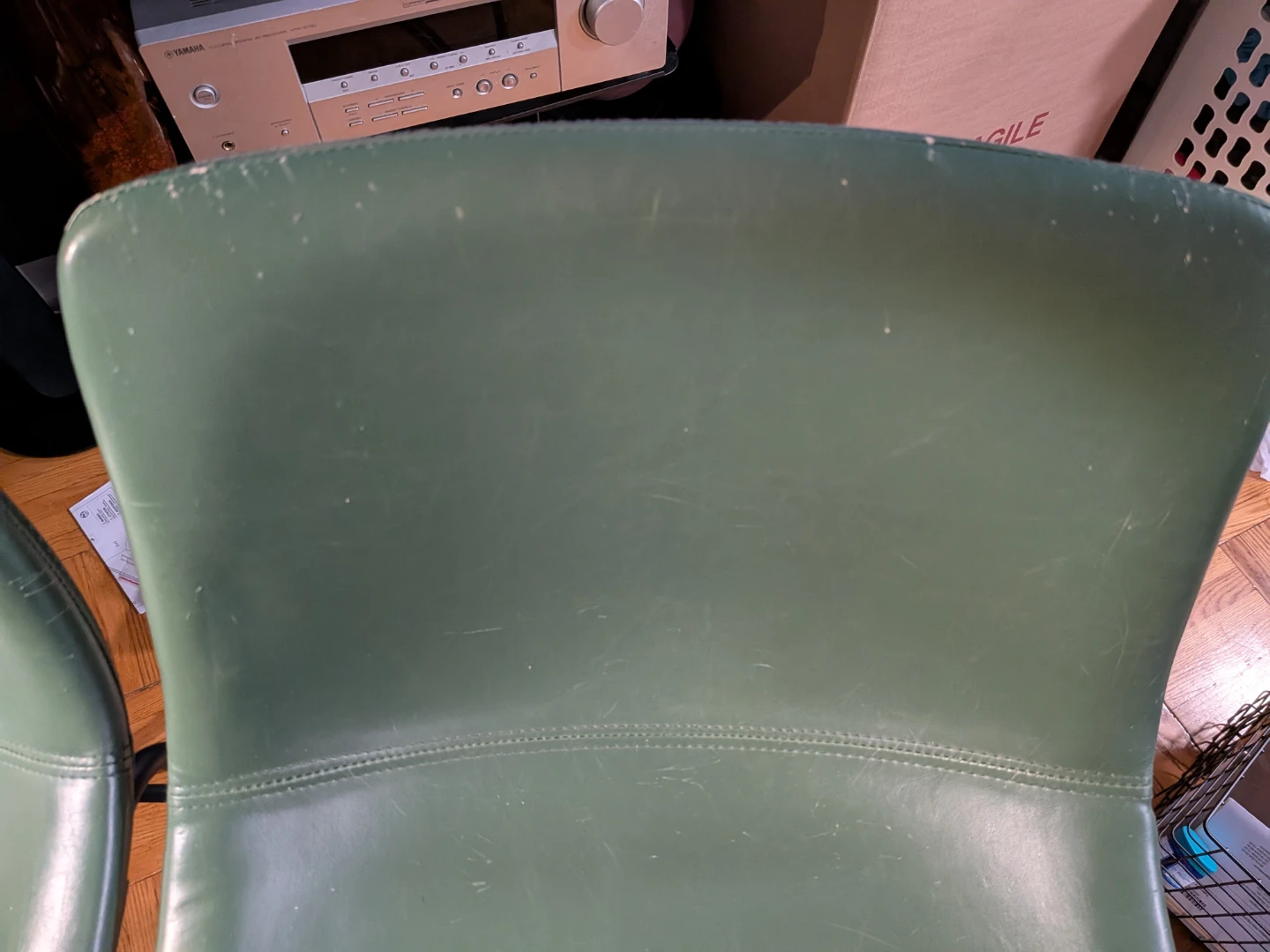 Set of 2 Green Bar Stools - photo 3