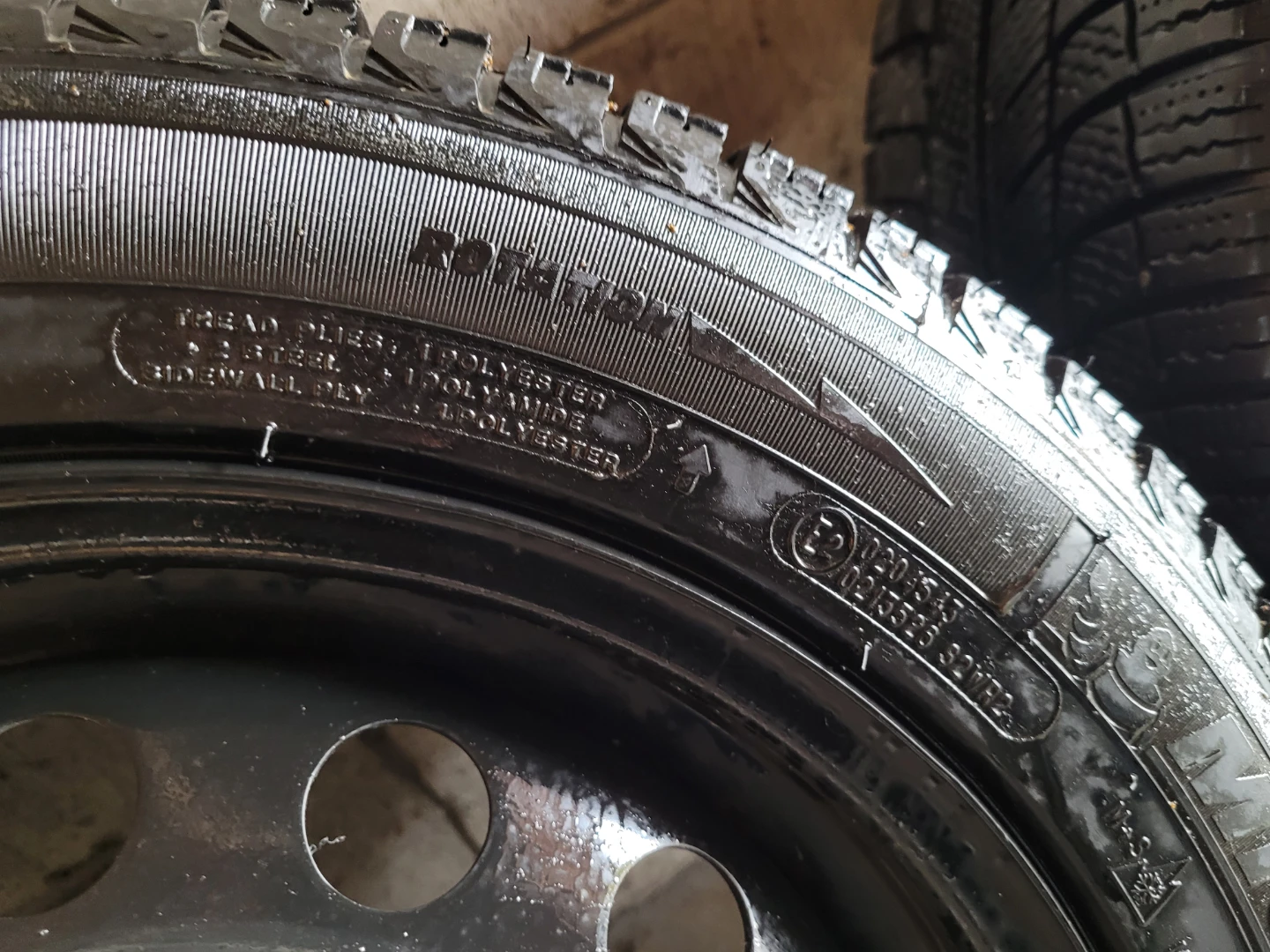 Michelin X-Ice Snow Tires with Rims (Set of 4) - photo 3
