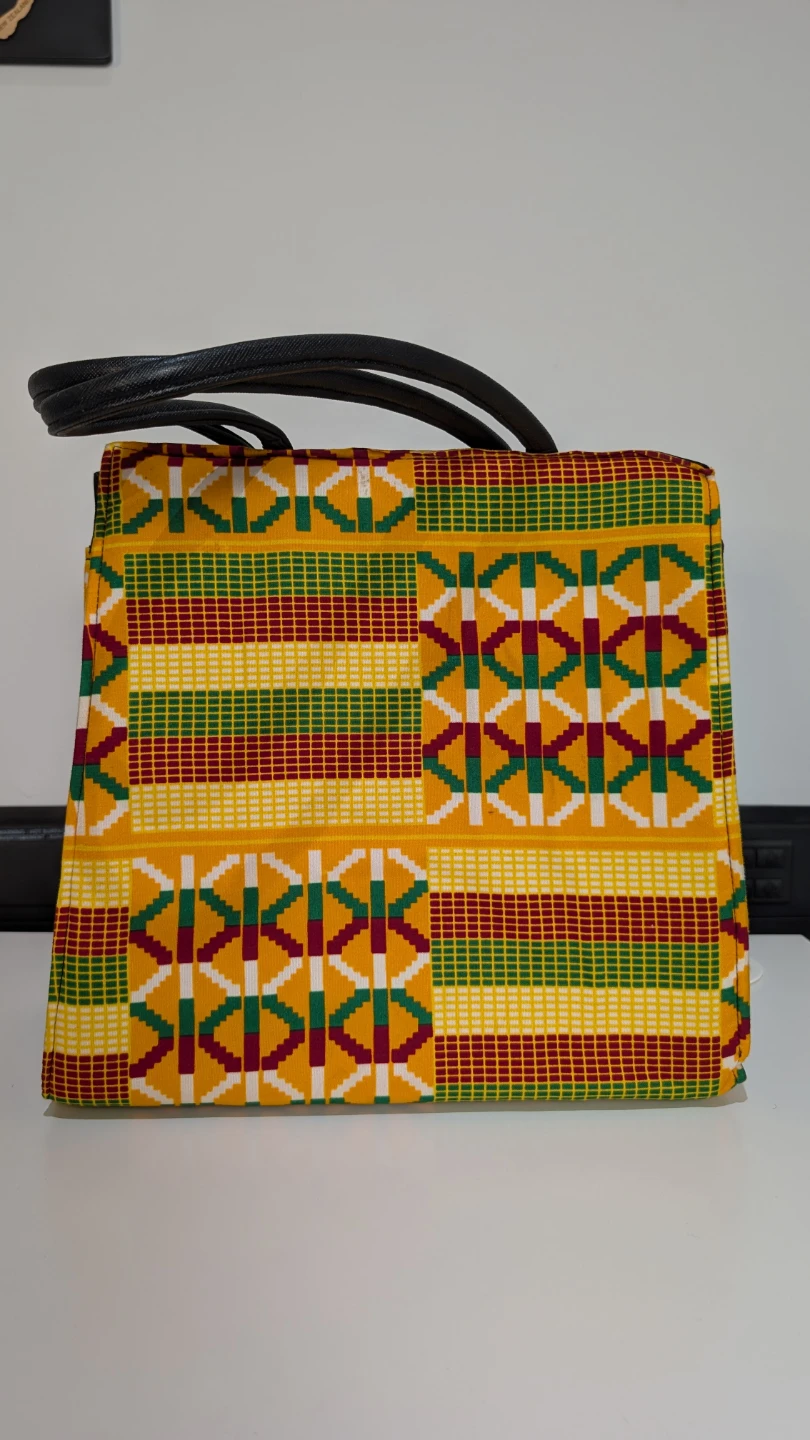African Print Tote Bag - photo 3