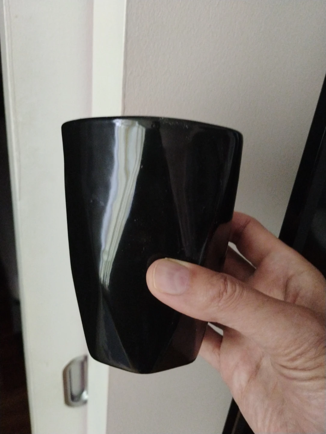 🥕Black Geometric Tumbler 3"