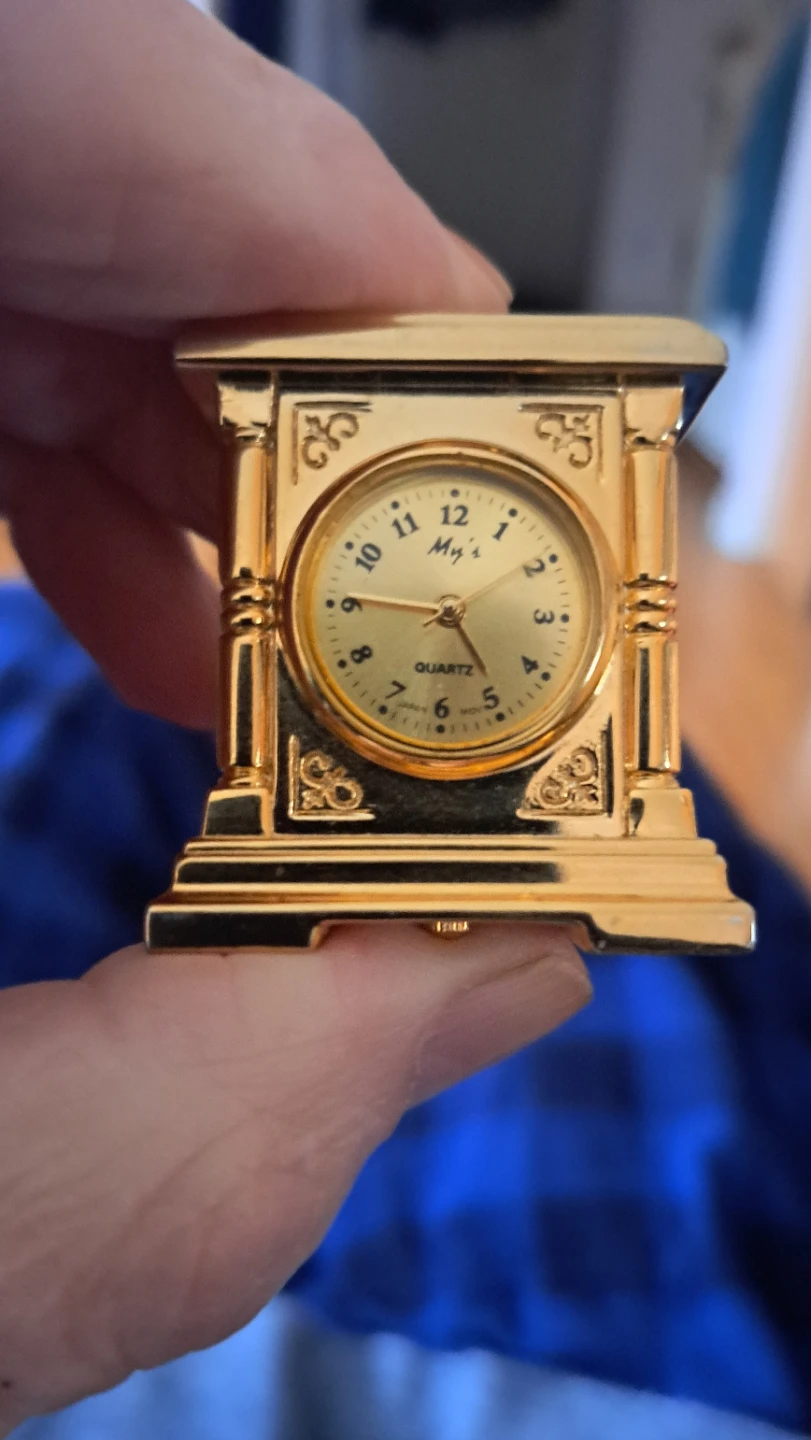 My's Quartz Miniature Clock