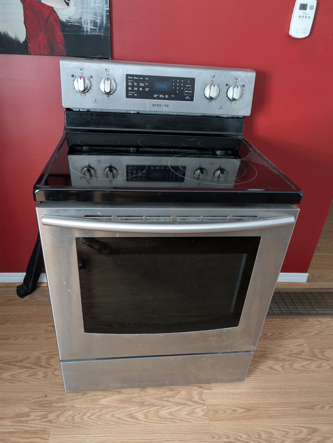 Samsung Electric Stove with Smooth Top