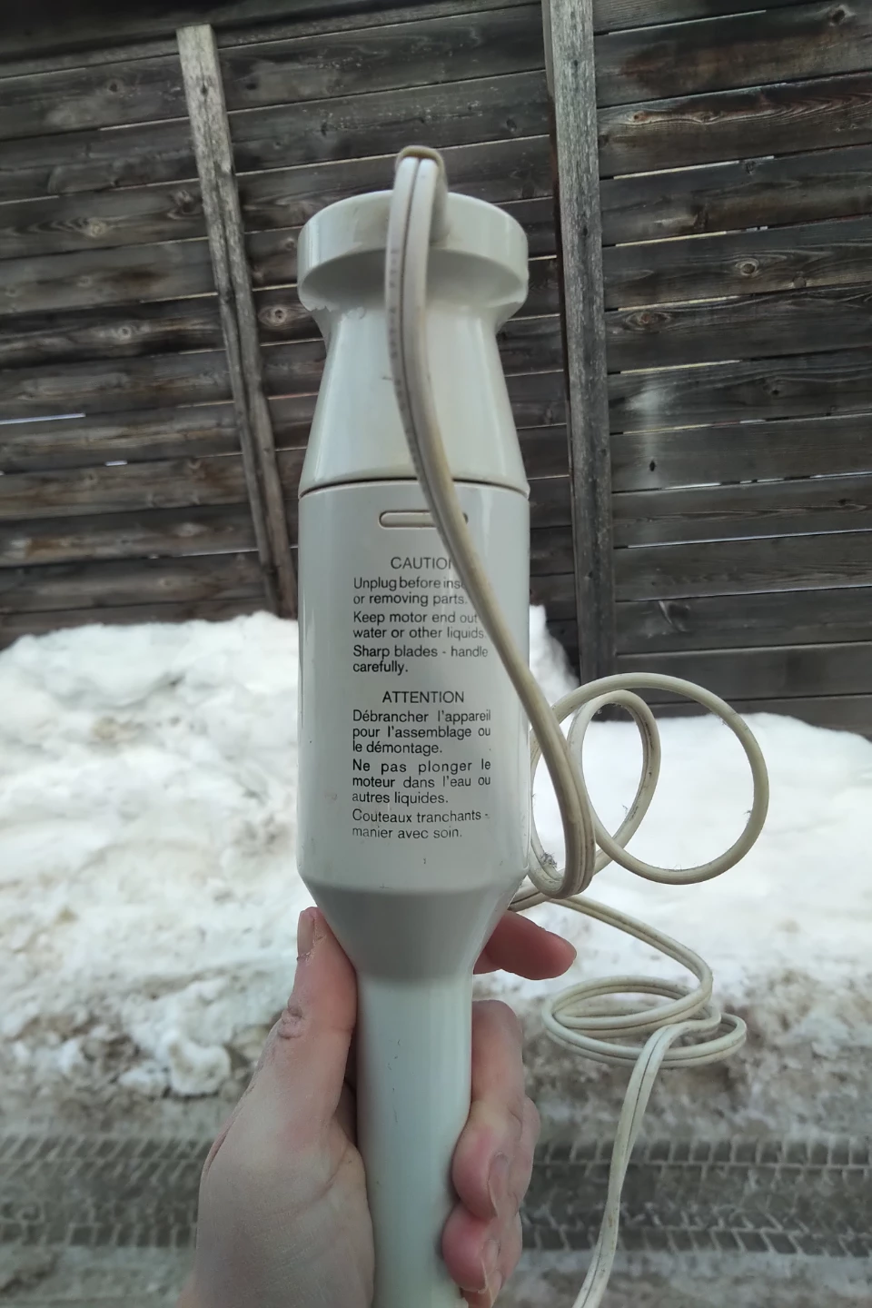 Braun handheld immersion blender - photo 3