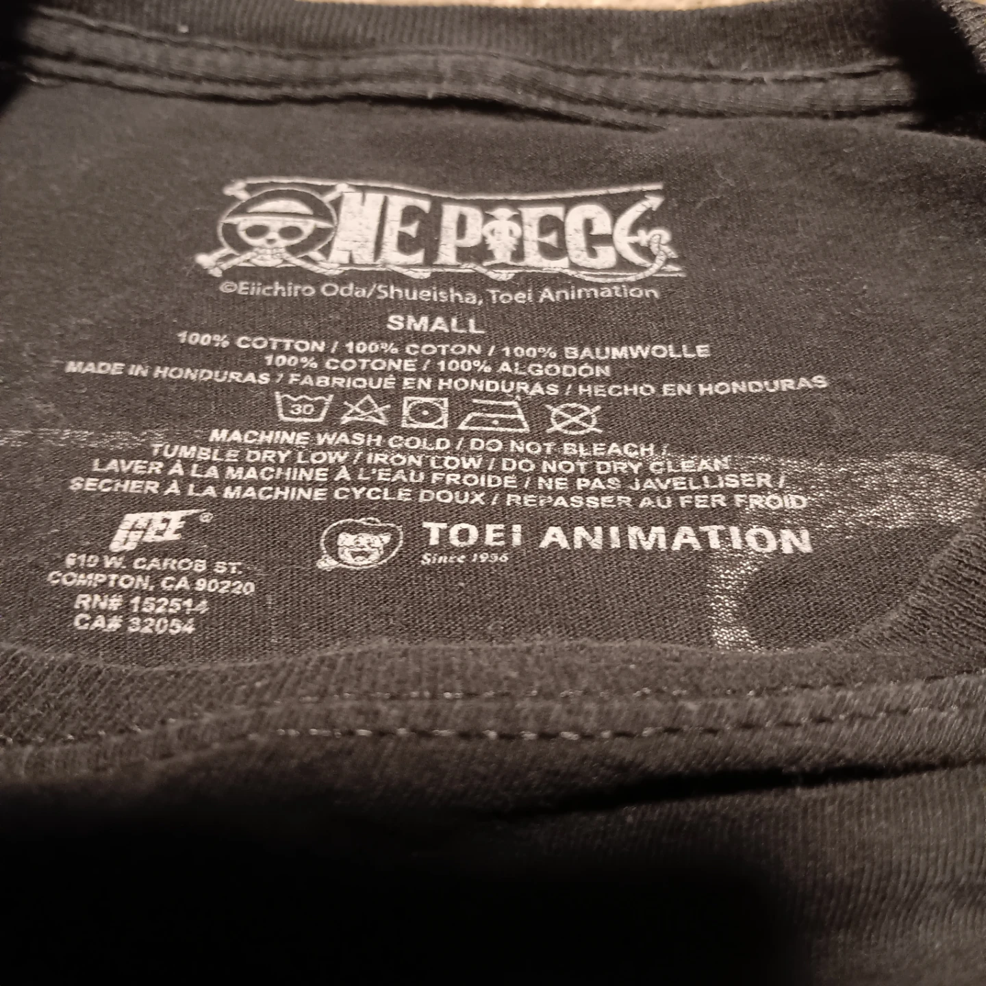 One Piece Portgas D. Ace Wanted Poster T-Shirt - photo 3