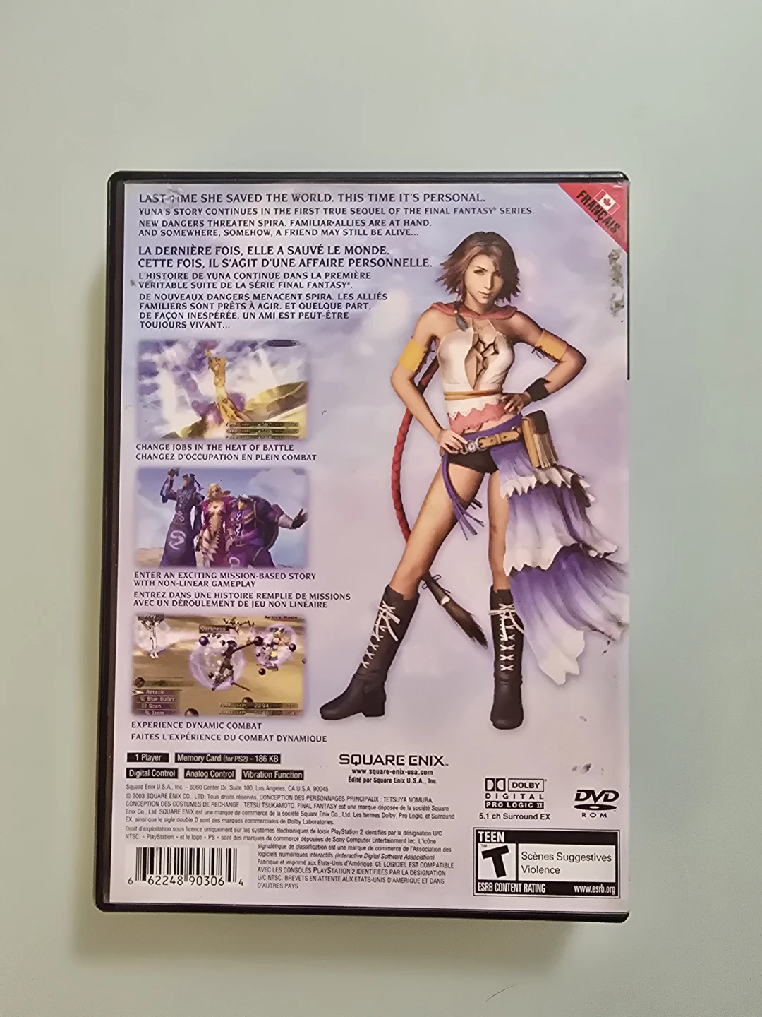 PlayStation 2 Final Fantasy X-2 Game - photo 2
