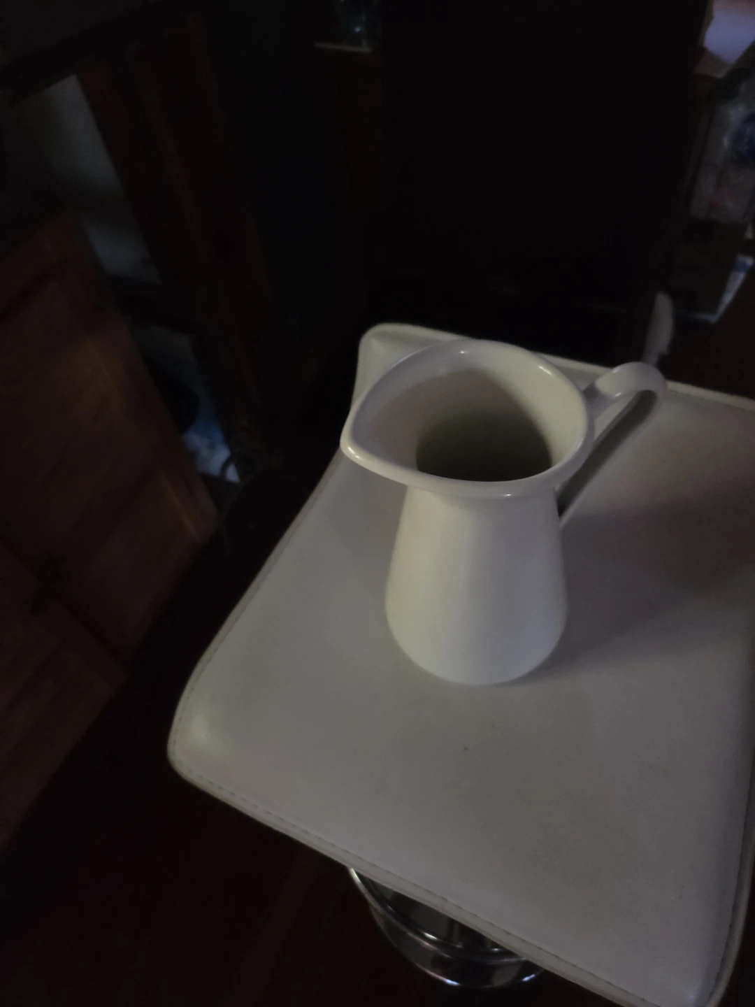 White Pitcher Jug - photo 2