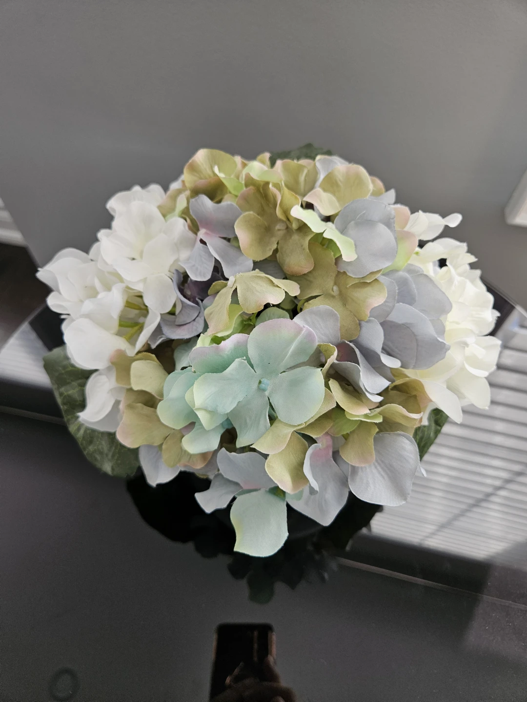 Artificial Hydrangea in Pot - photo 2