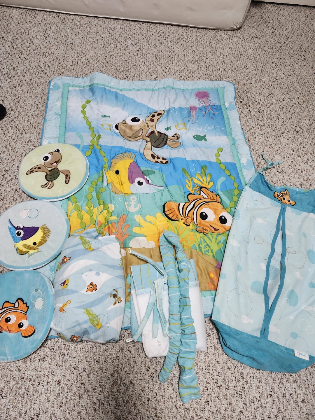 Disney Finding Nemo Crib Sheet Set - Standard Size