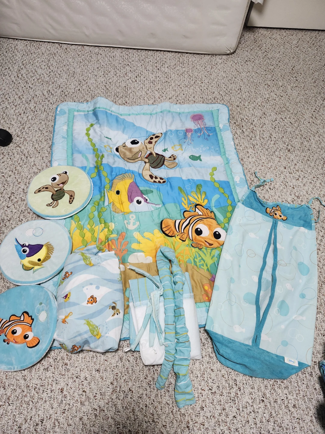 Disney Finding Nemo Crib Sheet Set - Standard Size - photo 2