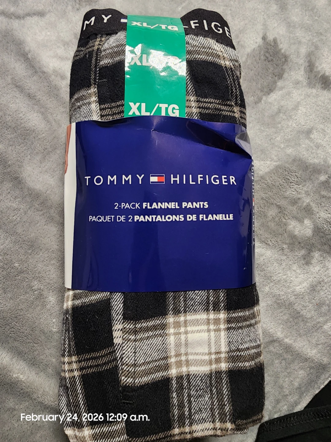 Tommy Hilfiger 2-Pack Flannel Pants XL