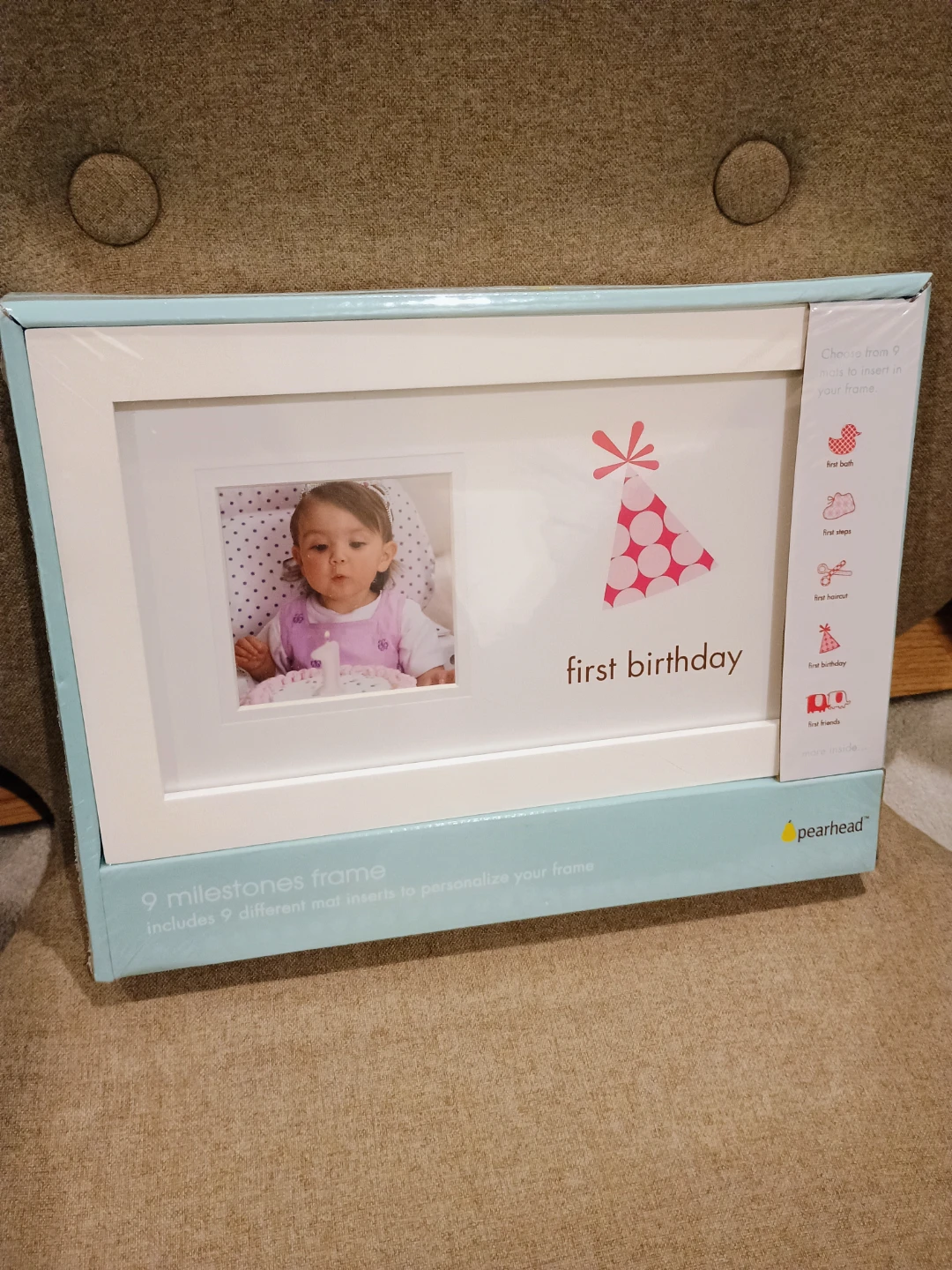 🏆  NEW Milestones Photo Frame for Baby's First Year